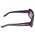 Miu Miu eckige Sonnenbrille mit violettem Acetat Lila - Ansicht 3