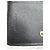 Saint Laurent Rive Gauche Zip Around Compact Wallet aus schwarzem Leder - Ansicht 22