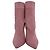 Botines Fiona de punto de bucle Gianvito Rossi Rosa Sintético Castaño - vista 2