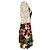 Dolce & Gabbana Mini-Kleid aus floralem Jacquard in Multicolor-Baumwolle Mehrfarben - Ansicht 2