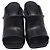 Khaite Stagg Keilabsatz-Sandalen aus schwarzem Lammleder - Ansicht 2