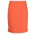 Chanel Cashmere-Rock mit elastischem Bund Orange