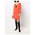 Chanel Cashmere-Rock mit elastischem Bund Orange - Ansicht 2