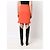 Chanel Cashmere-Rock mit elastischem Bund Orange - Ansicht 4