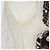 Regata de renda com bolinhas Chanel Branco - vista 4