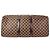 Borsa Louis Vuitton Keepall 50 Damier Ebene Canvas Marrone - vista 3