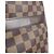 Borsa Louis Vuitton Keepall 50 Damier Ebene Canvas Marrone - vista 5