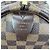 Borsa Louis Vuitton Keepall 50 Damier Ebene Canvas Marrone - vista 8