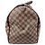 Borsa Louis Vuitton Keepall 50 Damier Ebene Canvas Marrone - vista 9