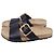 Sandali Prada con doppia fascia in raso nero - vista 4