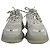 Baskets Balenciaga Triple S semelle transparente en polyester blanc Écru - vue 3