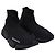 Everyday Baskets Balenciaga Speed 2.0 en polyester noir - vue 3