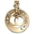 Orecchini Chanel Gold Chain Logo Dangle CC D'oro Metallico - vista 5