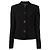 Versus Versace Embossed Viscose Jacket Black