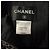Abrigo de bouclé con cuello mandarín Chanel Negro - vista 6