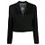 Chaqueta de algodón Versace con puños con cremallera Negro