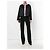 Fendi Open-Front Silk Jacket Black - view 2