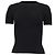 Alexander Wang Stricktop mit Cut-outs aus schwarzer Viskose