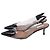 Décolleté slingback Cœur in PVC nero Alaïa - vista 4