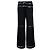 Versace Pantaloni a gamba dritta Giorgio Armani Tie-Dye Nero