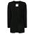 Moschino Open-Front Fitted Jacket Black