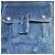 Abrigo acolchado de denim ISSEY MIYAKE DUETRIO Azul - vista 6