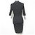 Autre Marque Ganni Cutout Strickkleid Schwarz - Ansicht 2