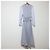 Autre Marque Vestido longo de malha com cintura transpassada e mangas de chiffon FURFUR - vista 2