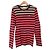 Autre Marque Lacoste Color Block Knit Pullover Red Beige Navy blue