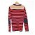 Autre Marque Lacoste Color Block Knit Pullover Red Beige Navy blue - view 2