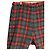 Autre Marque BEAMS BOY MAPEL Boa Fleece Check Easy Pants Rot - Ansicht 3