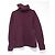 Autre Marque Lacoste Rollkragenpullover aus Strick Braun Bordeaux