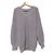 Autre Marque Liesse Strickpullover mit V-Ausschnitt Braun
