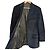 Chaqueta entallada de pana Valentino Negro - vista 3