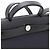 Hermès Bolsa Tote e Bolsa de Ombro Birkin Small PM em Canvas com Acabamento Prateado Preto - vista 5