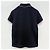 Moncler Polo in piqué di cotone con bordatura logo Blu scuro - vista 12