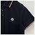 Moncler Polo in piqué di cotone con bordatura logo Blu scuro - vista 15