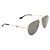 Gucci Occhiali da sole aviator in metallo dorato D'oro - vista 2