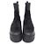 Louis Vuitton Botas Chelsea de ante con plataforma Negro - vista 2