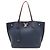 Borsa Tote Louis Vuitton Lockme Go Rosso Blu navy