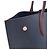Borsa Tote Louis Vuitton Lockme Go Rosso Blu navy - vista 7