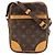 Borsa a tracolla Louis Vuitton Monogram Danube Pochette Marrone