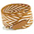 Hermès Tracolla Hermes Sangle Zigzag Bianco D'oro  - vista 1