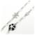 Collana Chanel ABG887 Nero Argento Bianco - vista 3