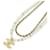 Collana Chanel ABE729 Nero Bianco D'oro