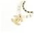 Collana Chanel ABE729 Nero Bianco D'oro - vista 3