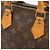 Borsa Louis Vuitton Monogram Speedy 25 Marrone Monogramma - vista 9