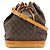 Borsa a Spalla Louis Vuitton Monogram Noe Marrone Monogramma - vista 2