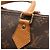 Borsa Louis Vuitton Monogram Speedy 25 Marrone Monogramma - vista 7
