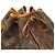 Borsa a Spalla Louis Vuitton Monogram Noe Marrone Monogramma - vista 5